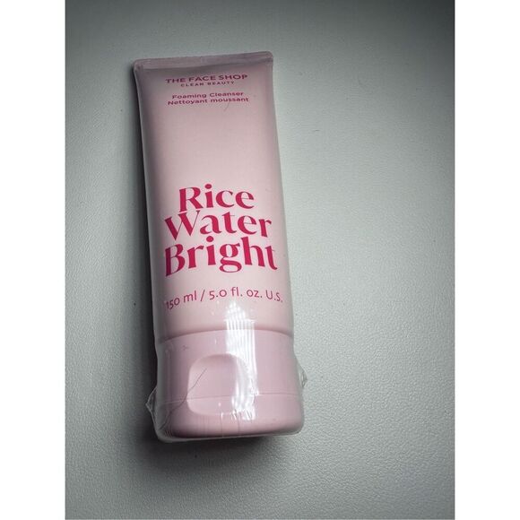 The Face Shop Rice Water Bright Foaming Facial Cleanser 150ml - Picture 1 of 6
